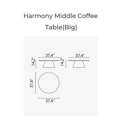 Harmony Middle Coffee Table