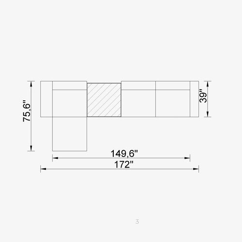 Cubic Sofa