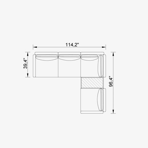 Fox Amazon Sectional