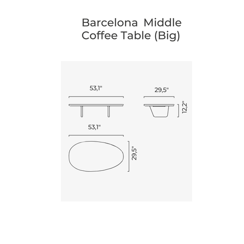 Barcelona Coffee Table