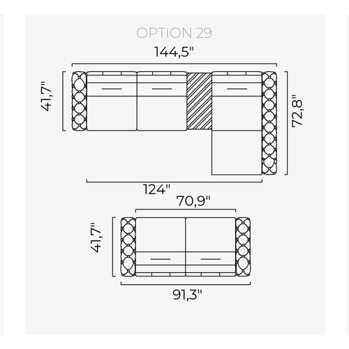 Gallardo Sectional