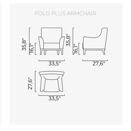 Polo Plus Armchair