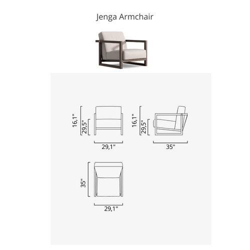 Jenga Armchair