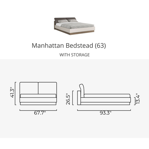 Manhattan Bedstead With Storage