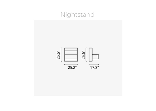 Manhattan Nightstand