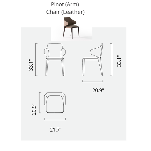 Pinot (Armless) Chair