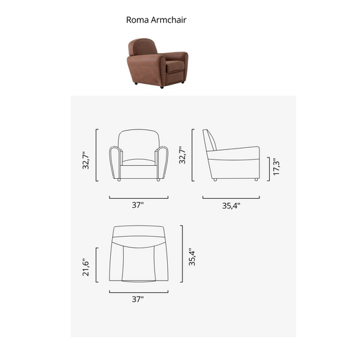 Roma Armchair