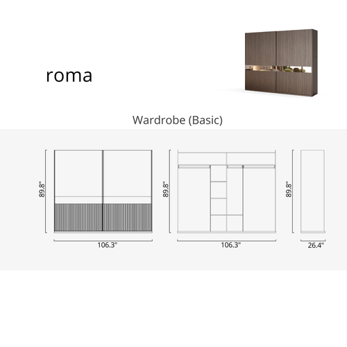 Roma Wardrobe (Basic)