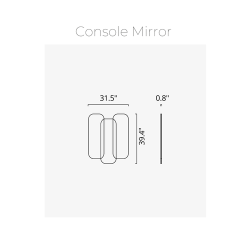 Versay Console Mirror