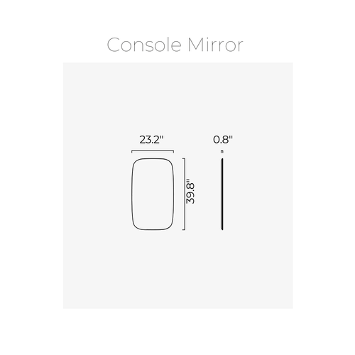 Barcelona Console Mirror