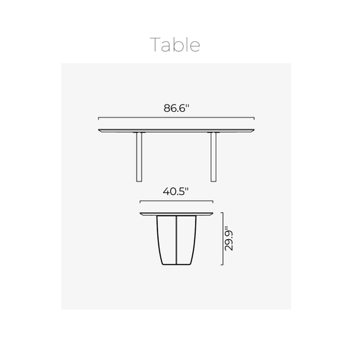 Barcelona Dining Table