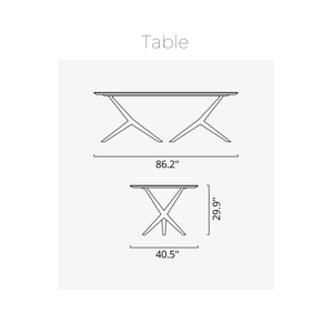 Luis Aral Dining Table