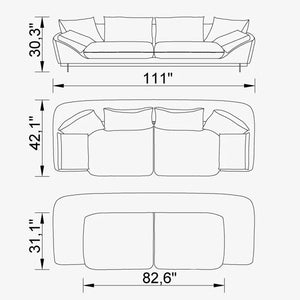 Air Bugatti Evo Sofa