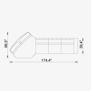 Cavalli Lemb Sectional