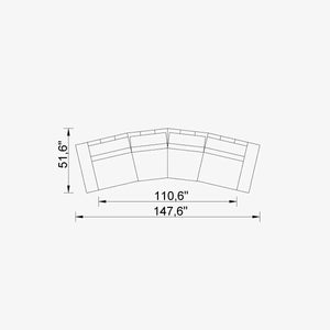 Cavalli Lemb Sectional