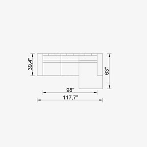 Cavalli Lemb Sectional