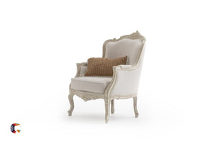 Artemis Linen Accent Chair