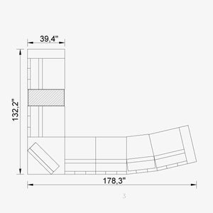 Cavalli Lemb Sectional