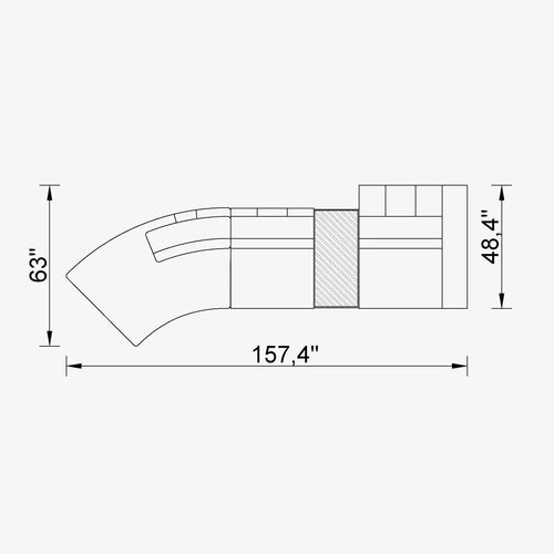 Cavalli Lemb Sectional