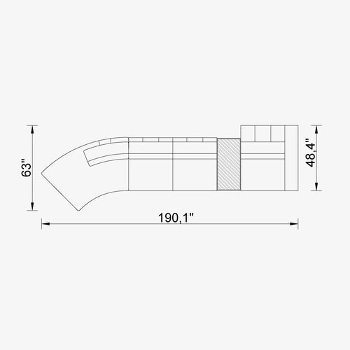 Cavalli Lemb Sectional