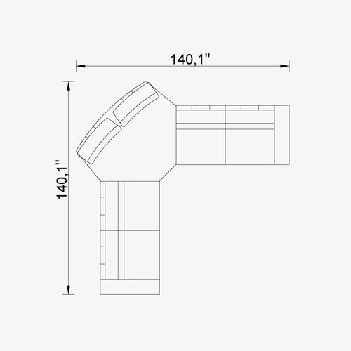 Cavalli Lemb Sectional