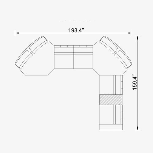 Cavalli Lemb Sectional