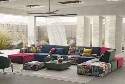 Cavalli Ottoman Sectional