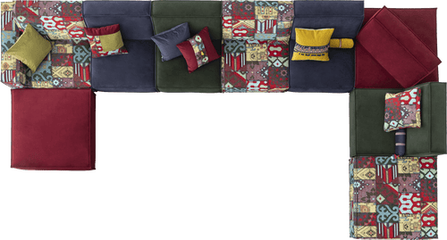 Cavalli Ottoman Sectional