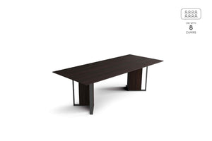 Hiro Dining Table - Walnut