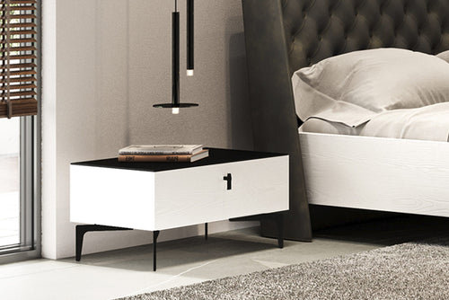 Lazio (White) Nightstand