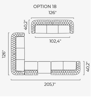 Aspendos Italian Sectional