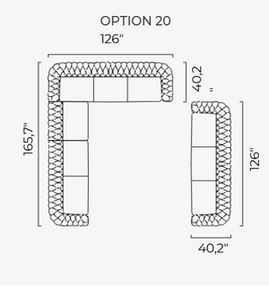 Aspendos Italian Sectional