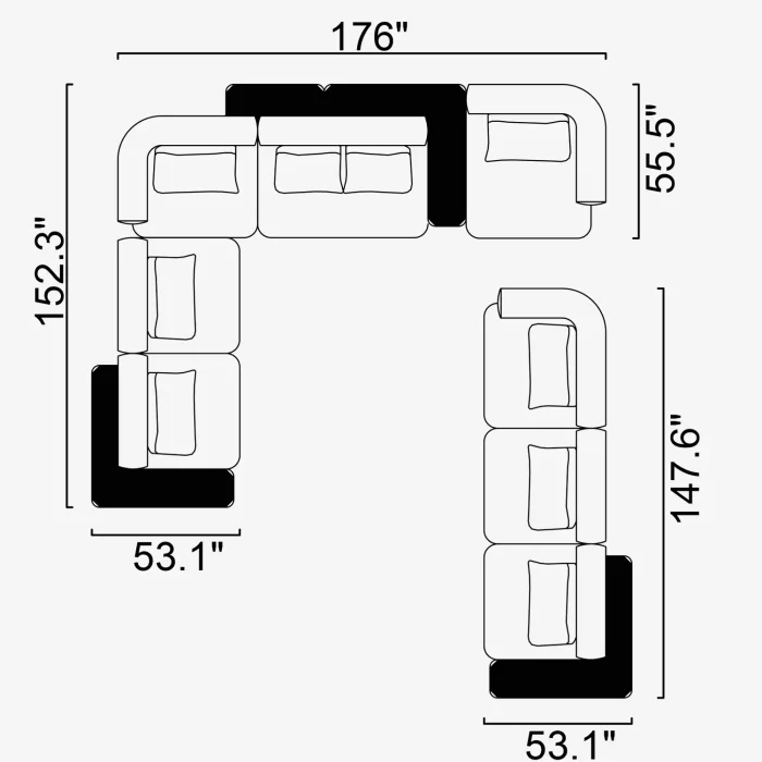 kyoto sofa option 50