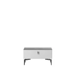 lazio white bedroom nightstand