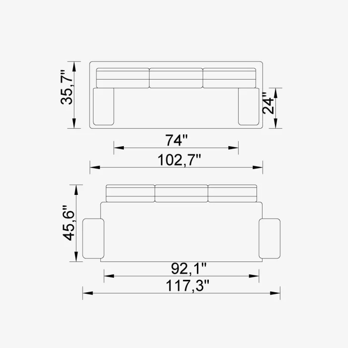 maestro 4 sofa