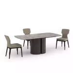 minera series dining tables vinci 2