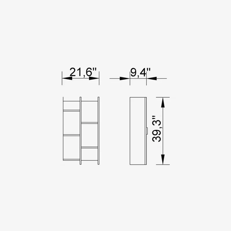 heritage top module shelf